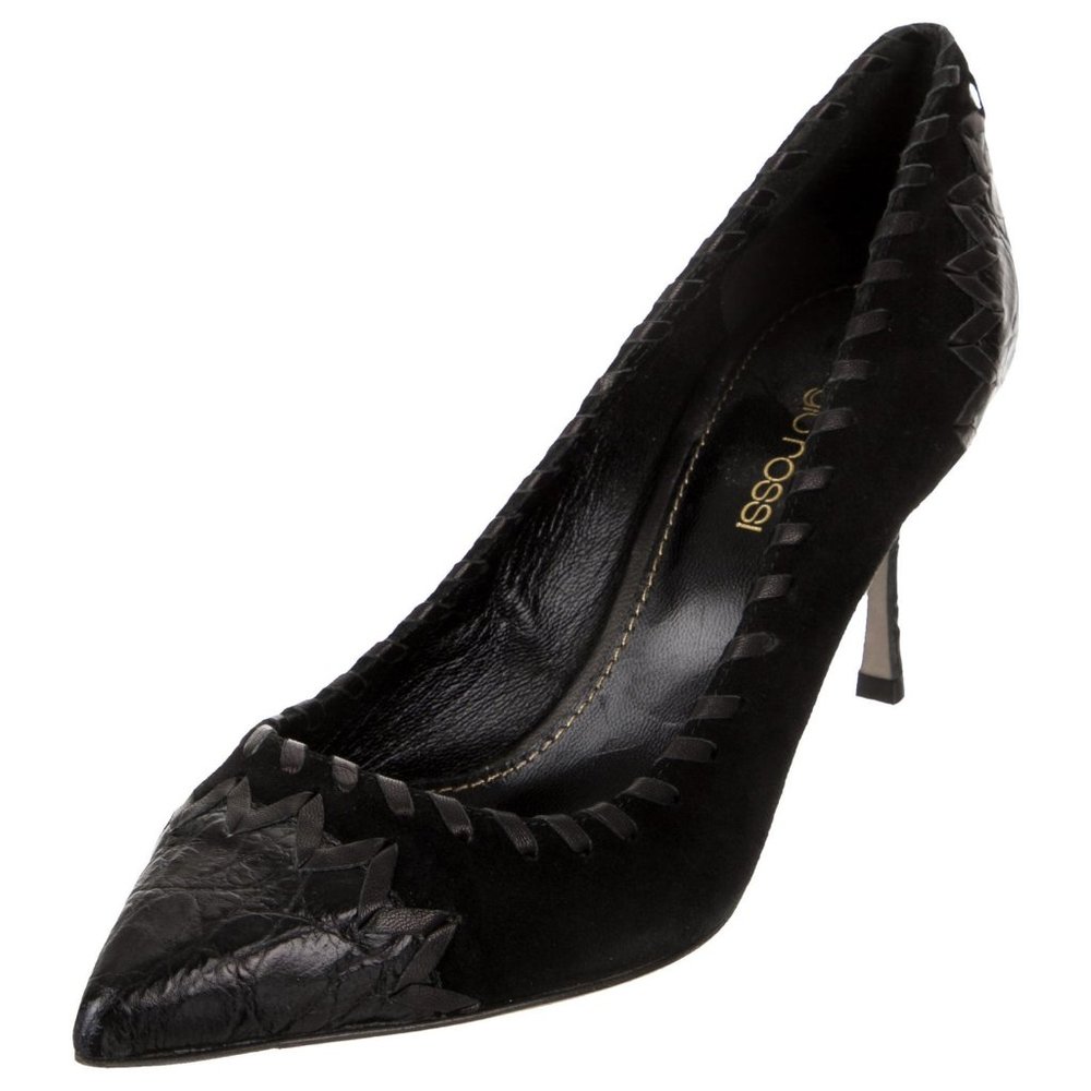 New SERGIO ROSSI  Black Pump, 35